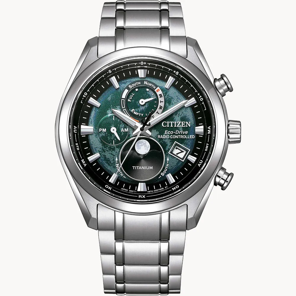 Citizen Tsuki-yomi A-T Atomic Timekeeping / Super Titanium™ BY1010-57X