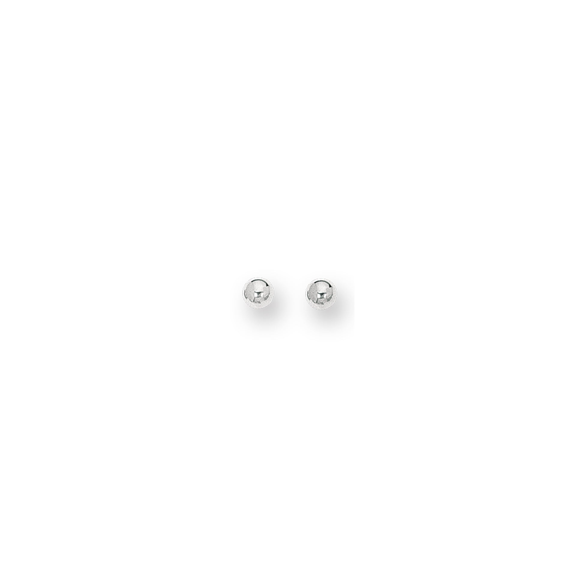 Royal Chain 14K Gold Polished 10mm Post Earring BALL