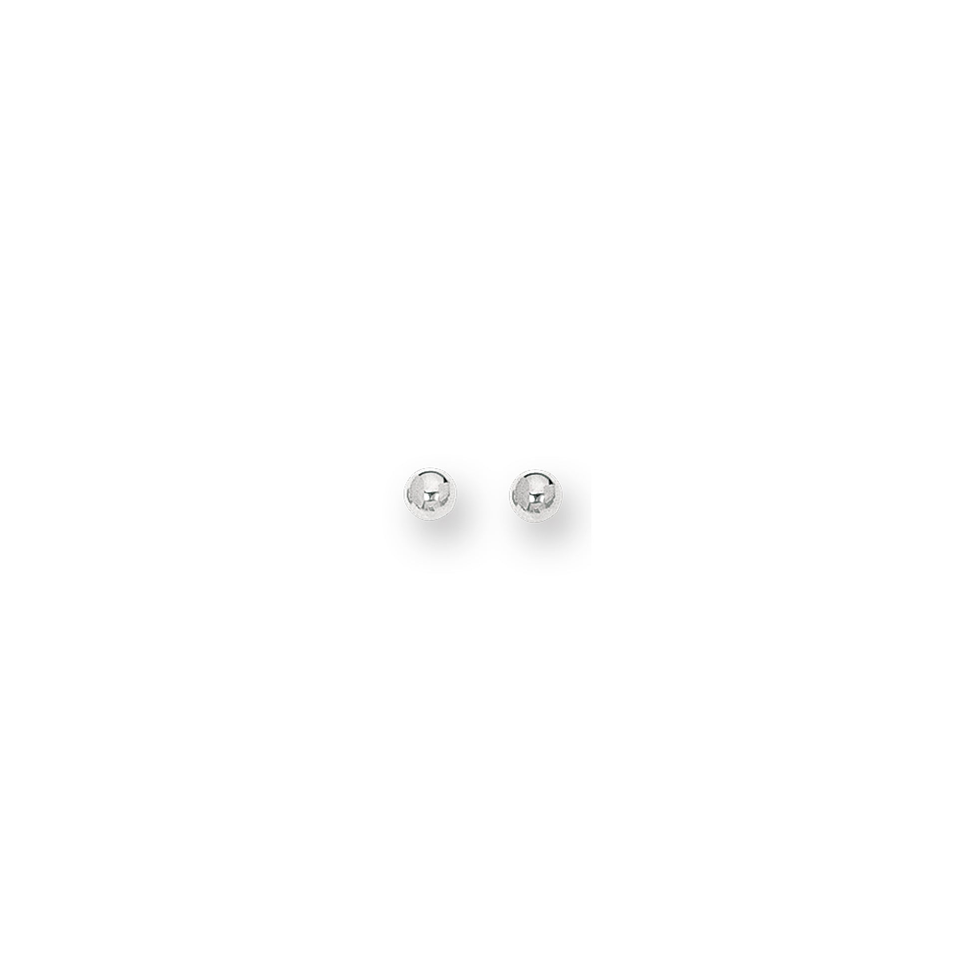Royal Chain 14K Gold Polished 10mm Post Earring BALL