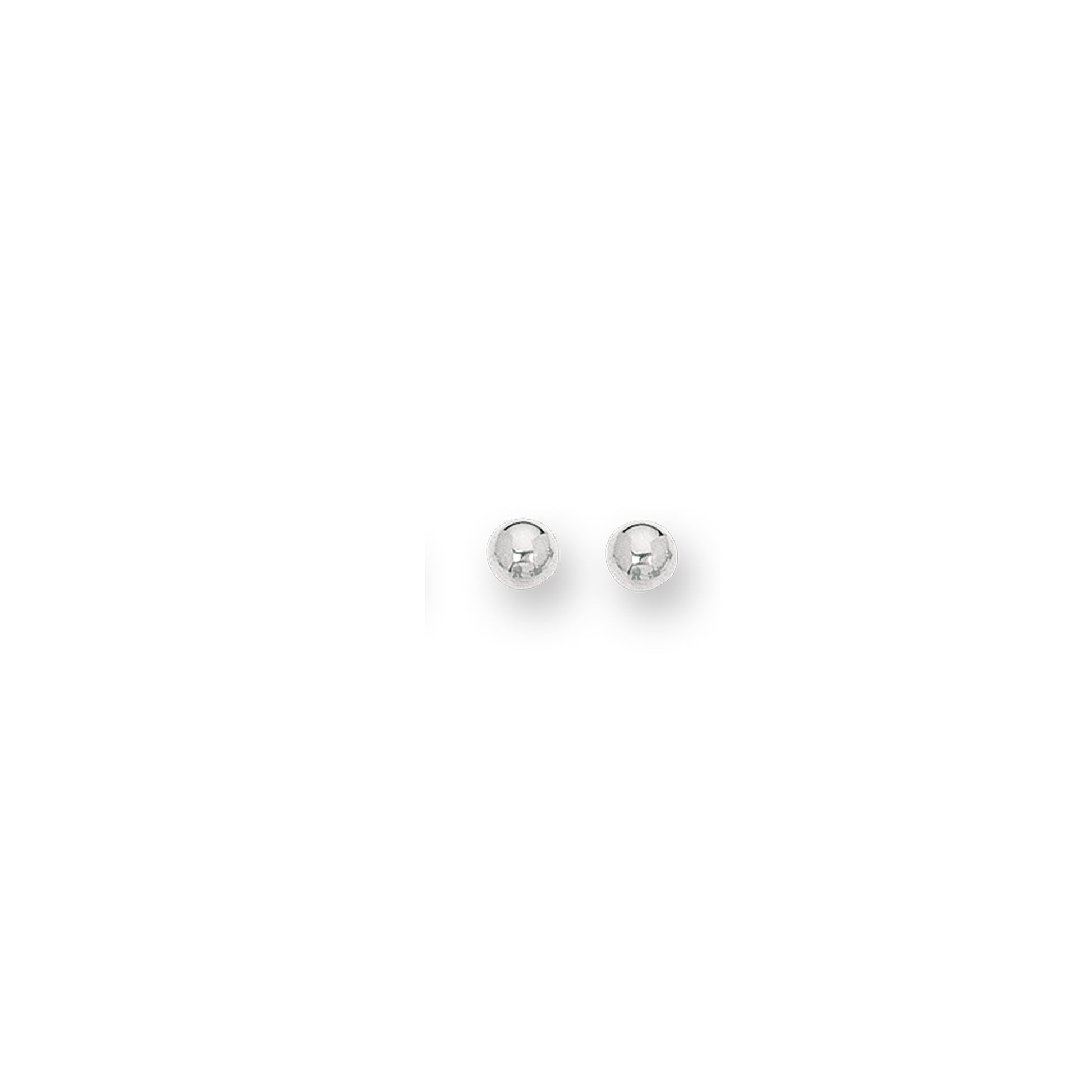 Royal Chain 14K Gold Polished 10mm Post Earring BALL
