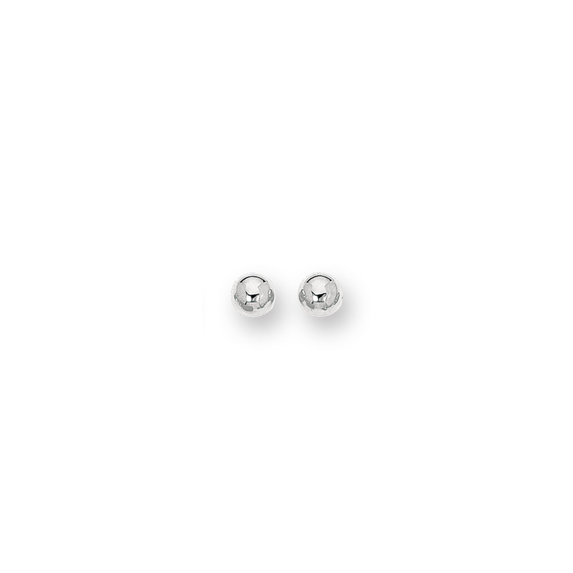 Royal Chain 14K Gold Polished 10mm Post Earring BALL