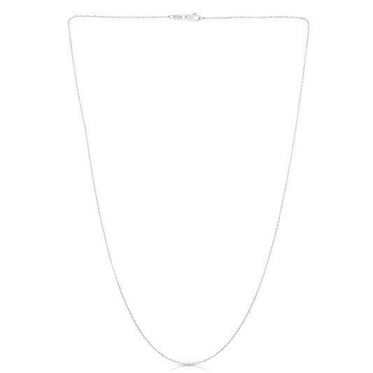Royal Chain 14K Gold 0.87mm Diamond Cut Cable Chain WCAB025