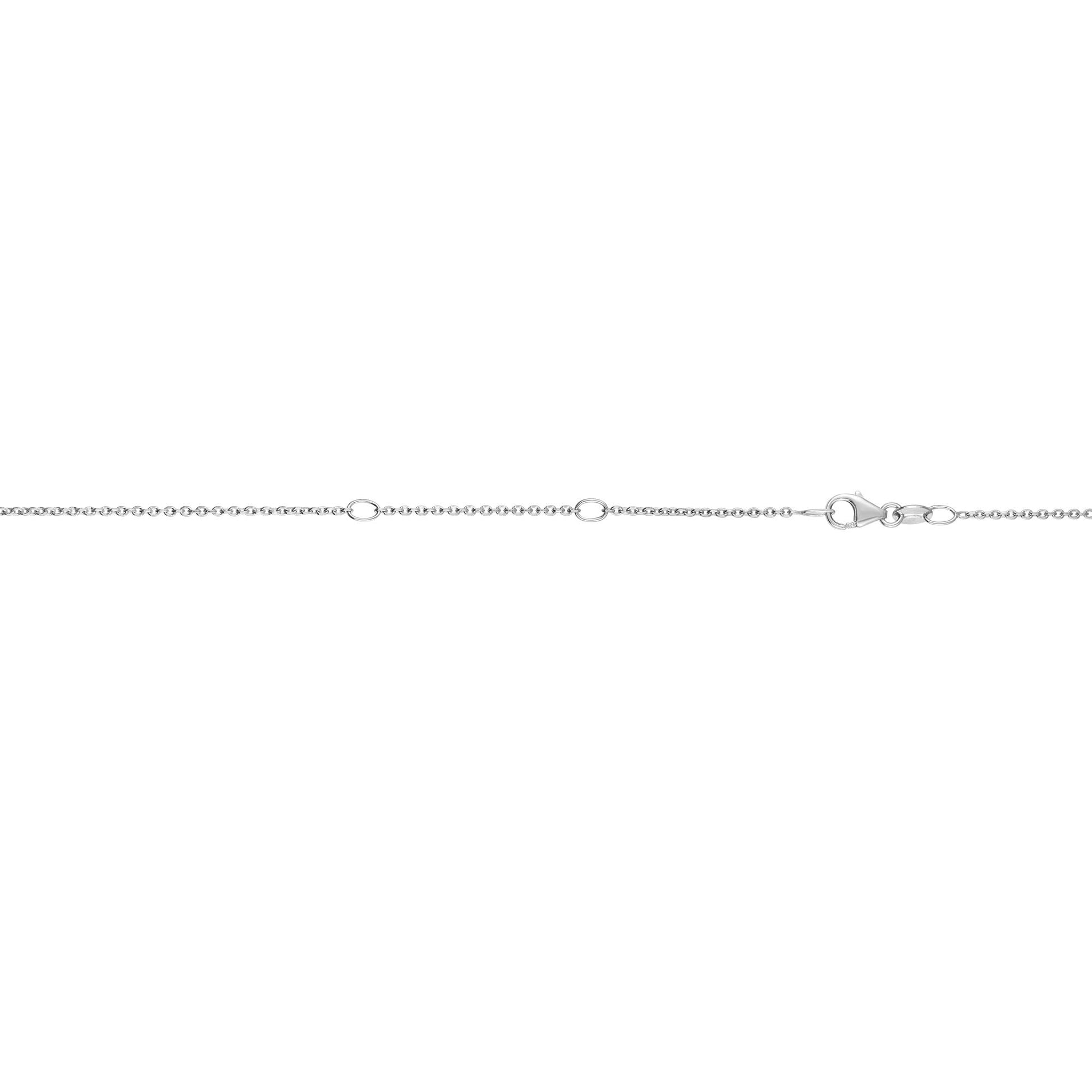 Royal Chain 14K Gold 1.3mm Double Extendable Diamond Cut Cable Chain EECAB035