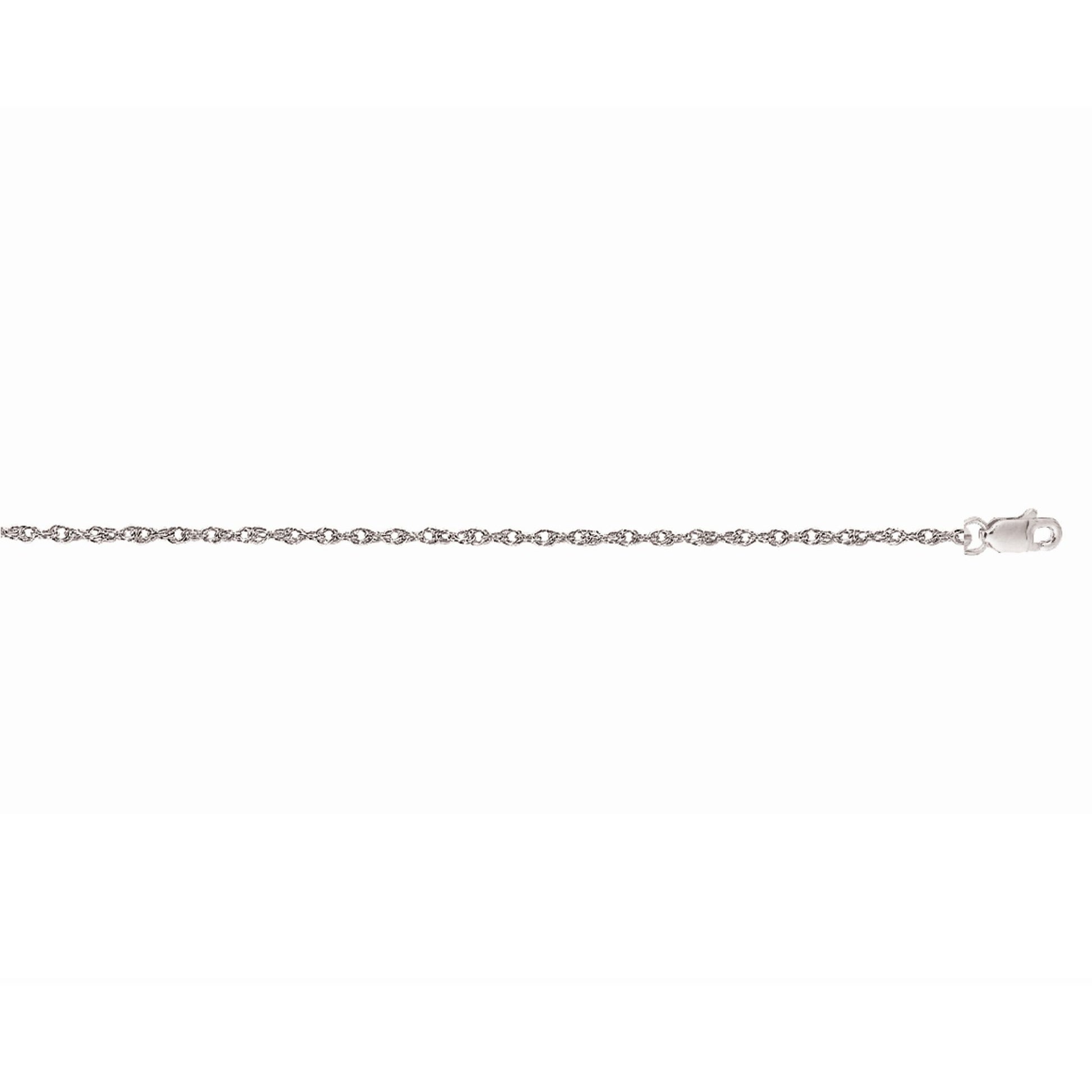 Royal Chain 14K Gold .85mm Machine Rope Chain (Carded) LCRD8