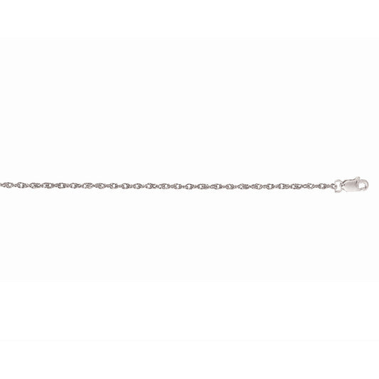 Royal Chain 14K Gold .85mm Machine Rope Chain (Carded) LCRD8