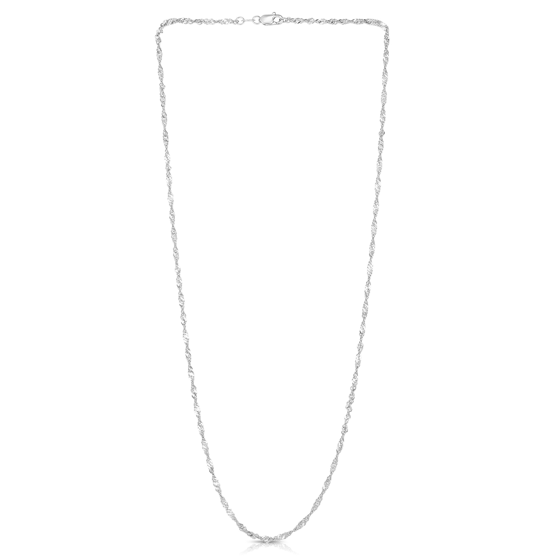 Royal Chain 14K Gold 1.8mm Singapore Chain LSING030