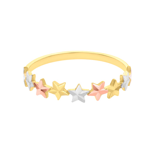 Royal Chain 10K Star Ring ZMR7321