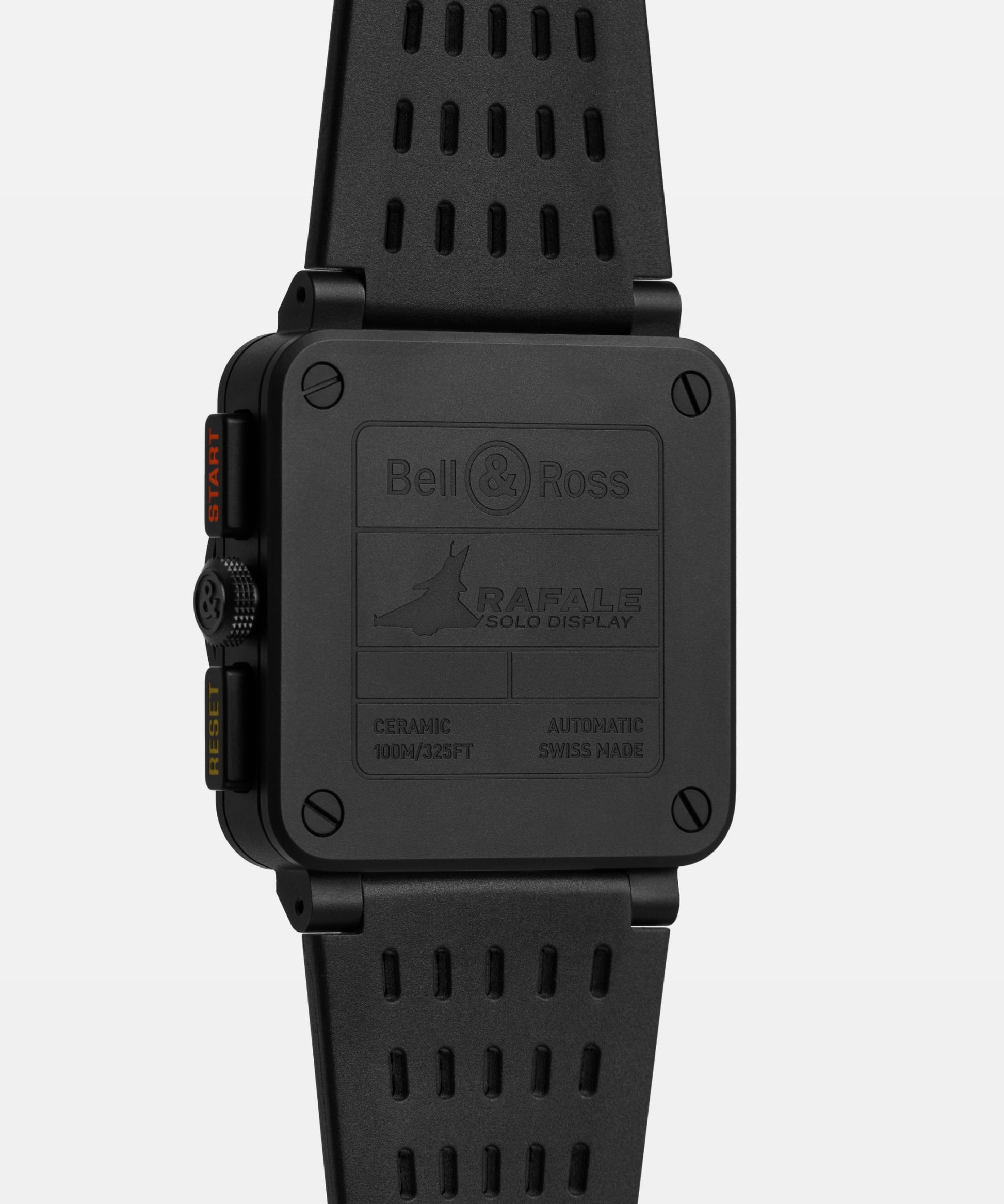 Bell & Ross BR-03 Chrono Rafale Solo Display BR0393-COM-ST/SRB