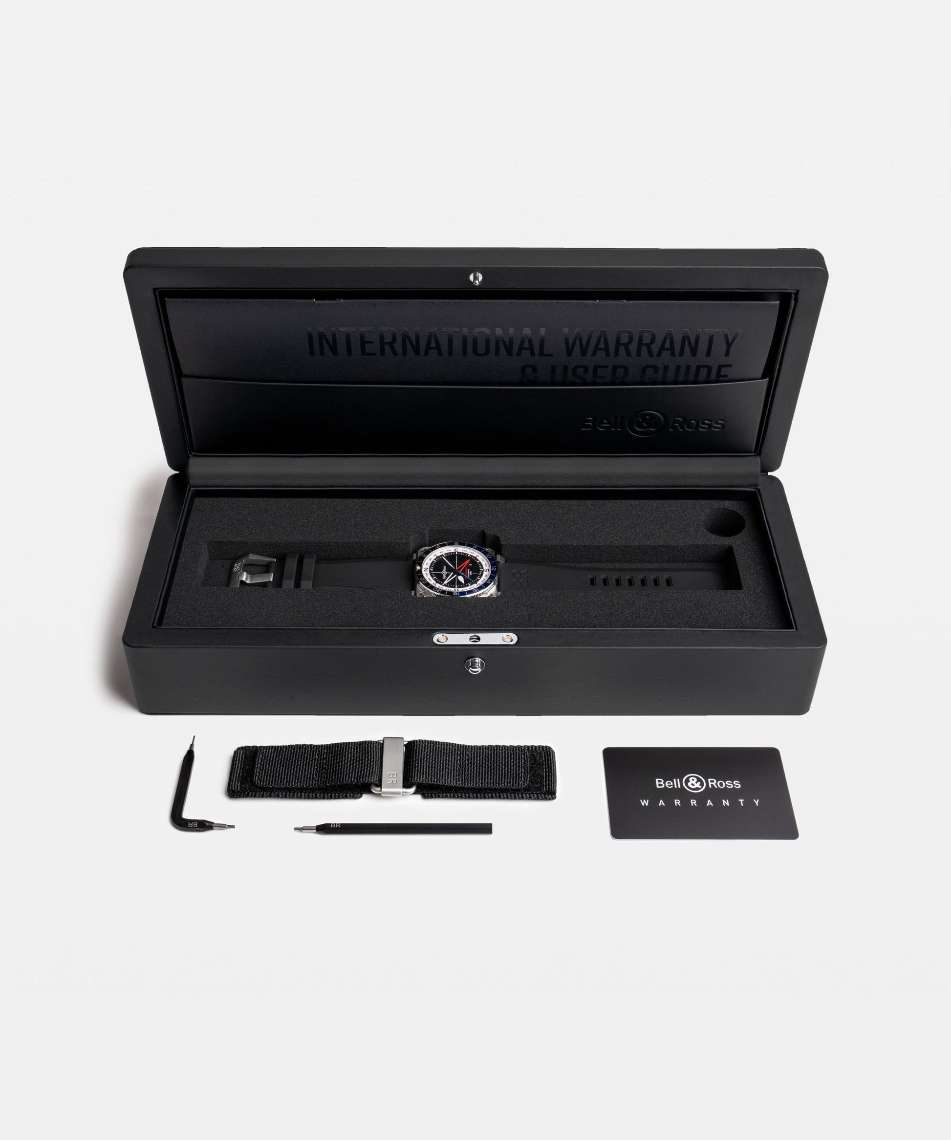 Bell & Ross BR-03 GMT Compass BR03A-GR-SKST/SRB