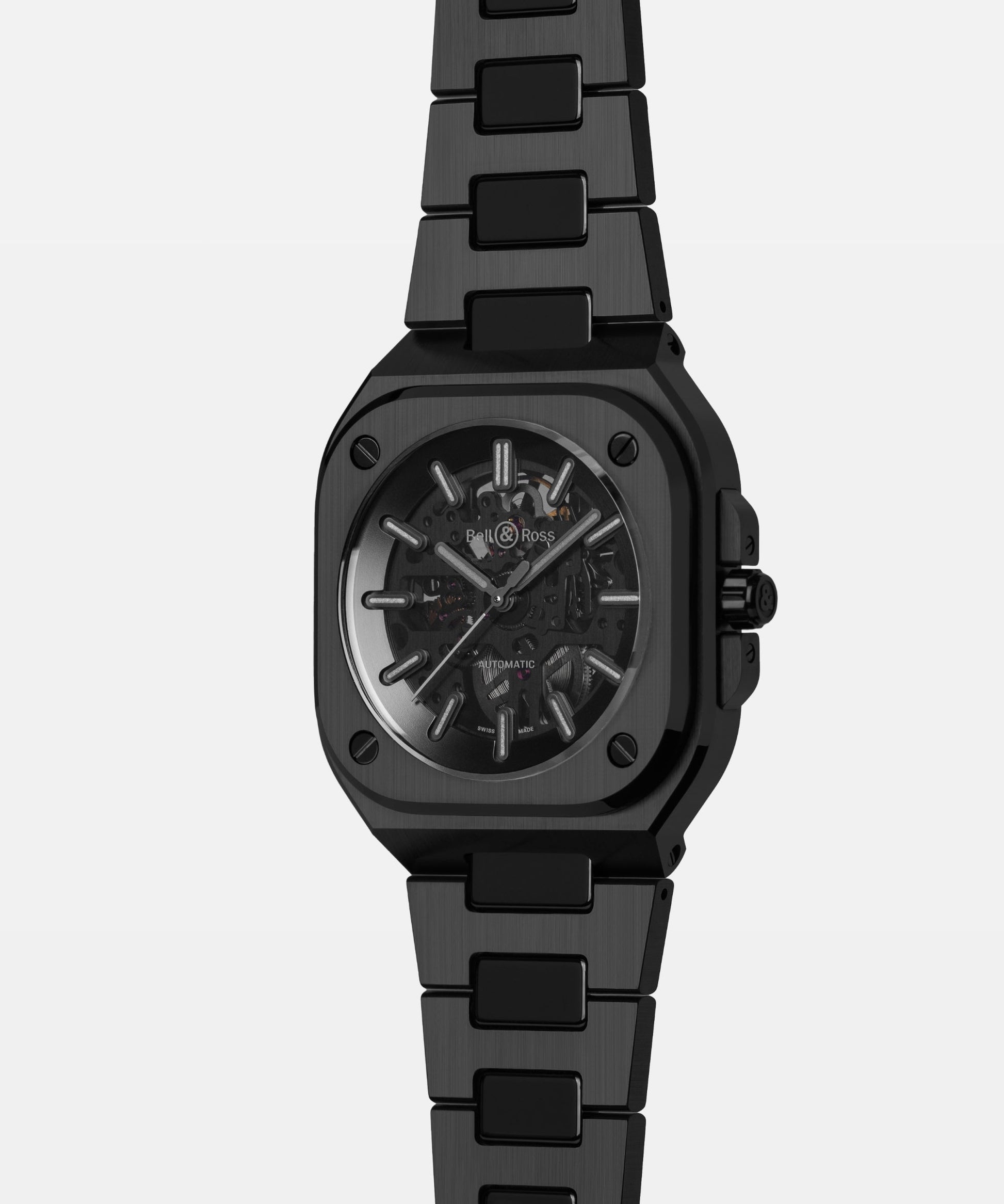 Bell & Ross BR-05 Skeleton Phantom Ceramic BRX5R-BO-TC/SRB