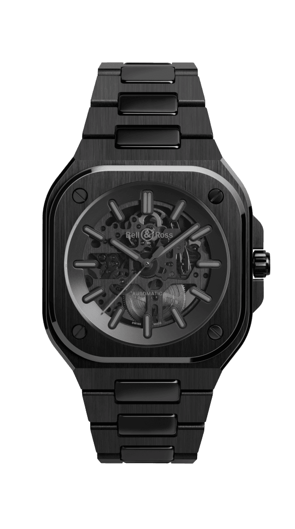 Bell & Ross BR-05 Skeleton Phantom Ceramic BRX5R-BO-TC/SRB