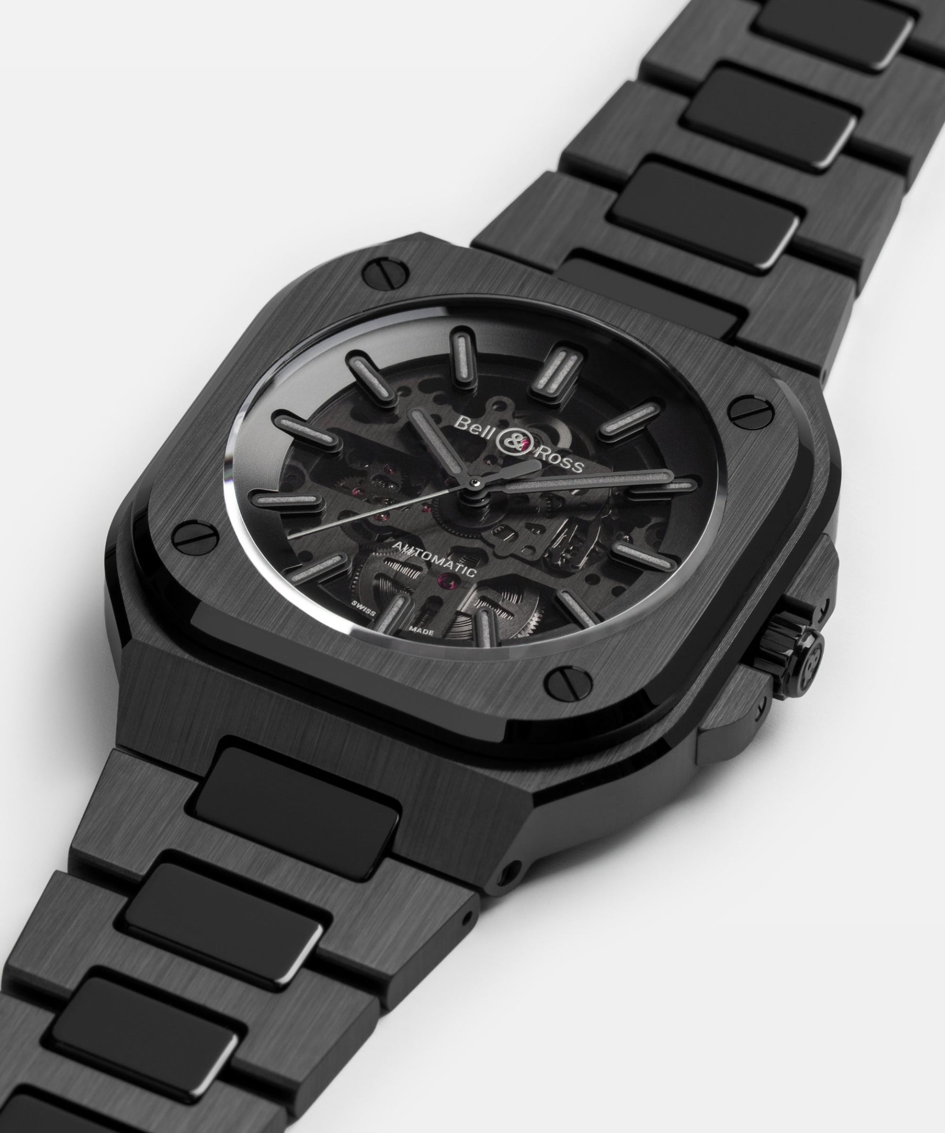 Bell & Ross BR-05 Skeleton Phantom Ceramic BRX5R-BO-TC/SRB