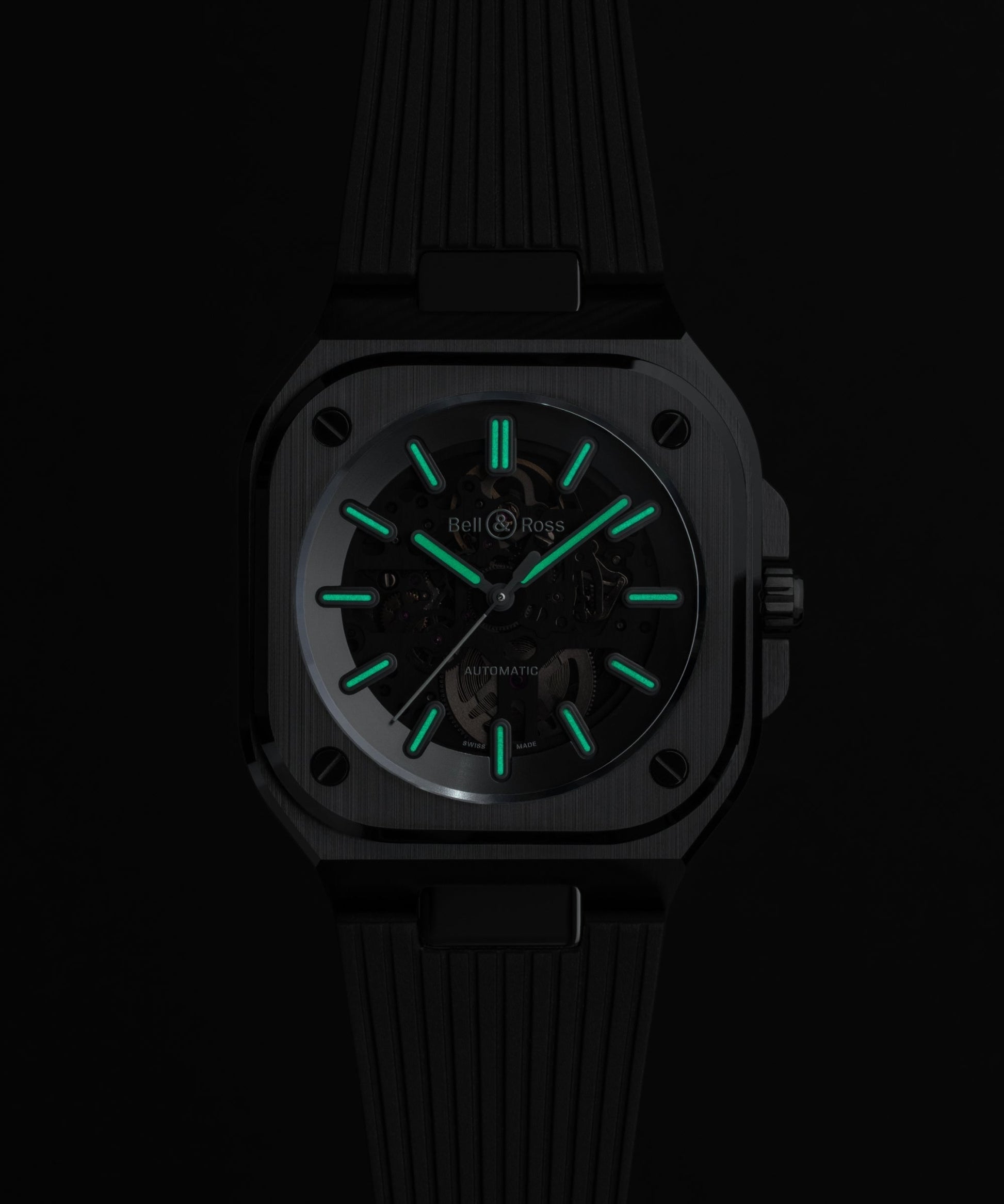 Bell & Ross BR-05 Skeleton Phantom Ceramic BR05A-PH-SK-CE/SCE