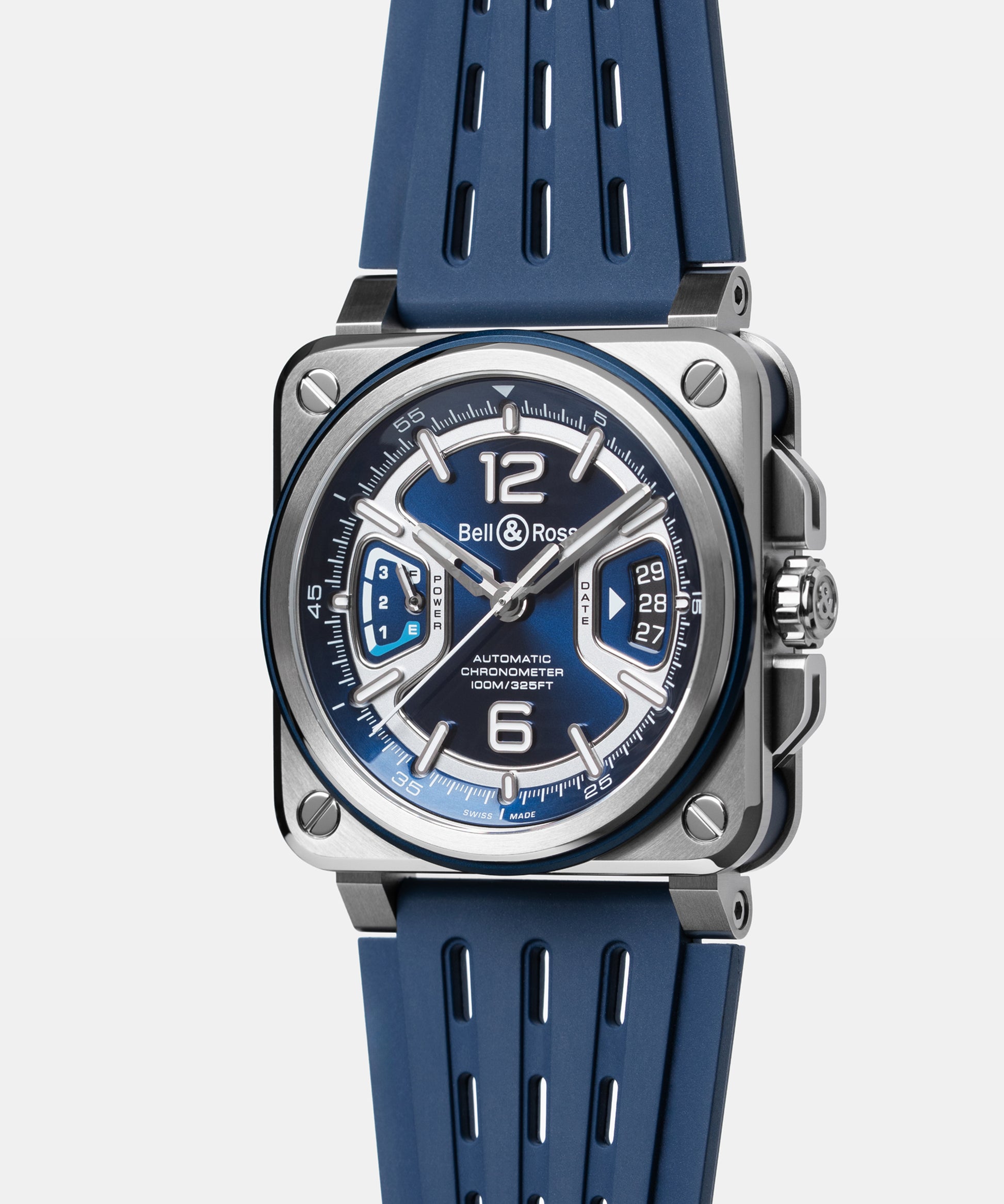 Bell & Ross BR-X3 Blue Steel BRX3R-BL-TI/SRB