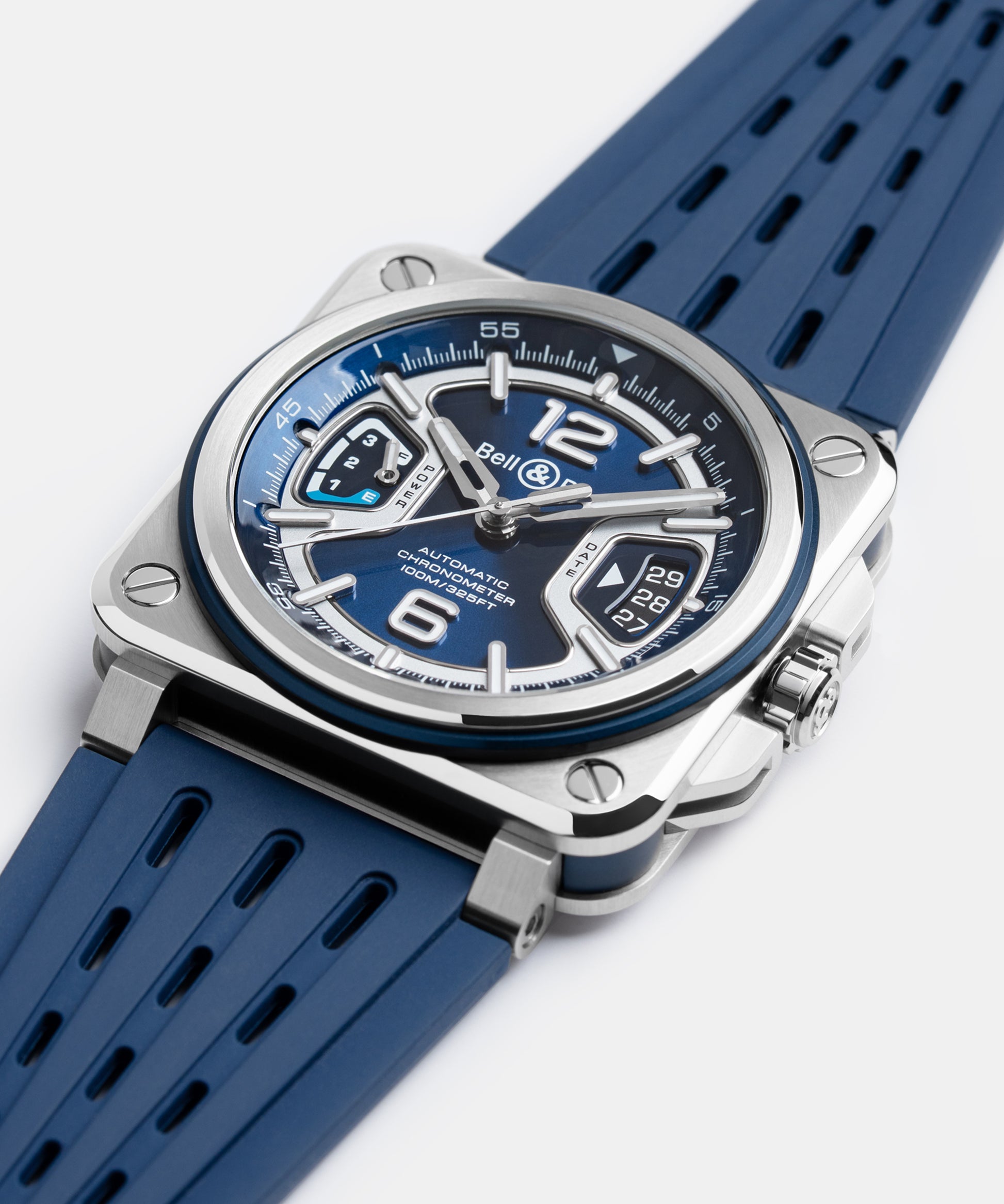 Bell & Ross BR-X3 Blue Steel BRX3R-BL-TI/SRB