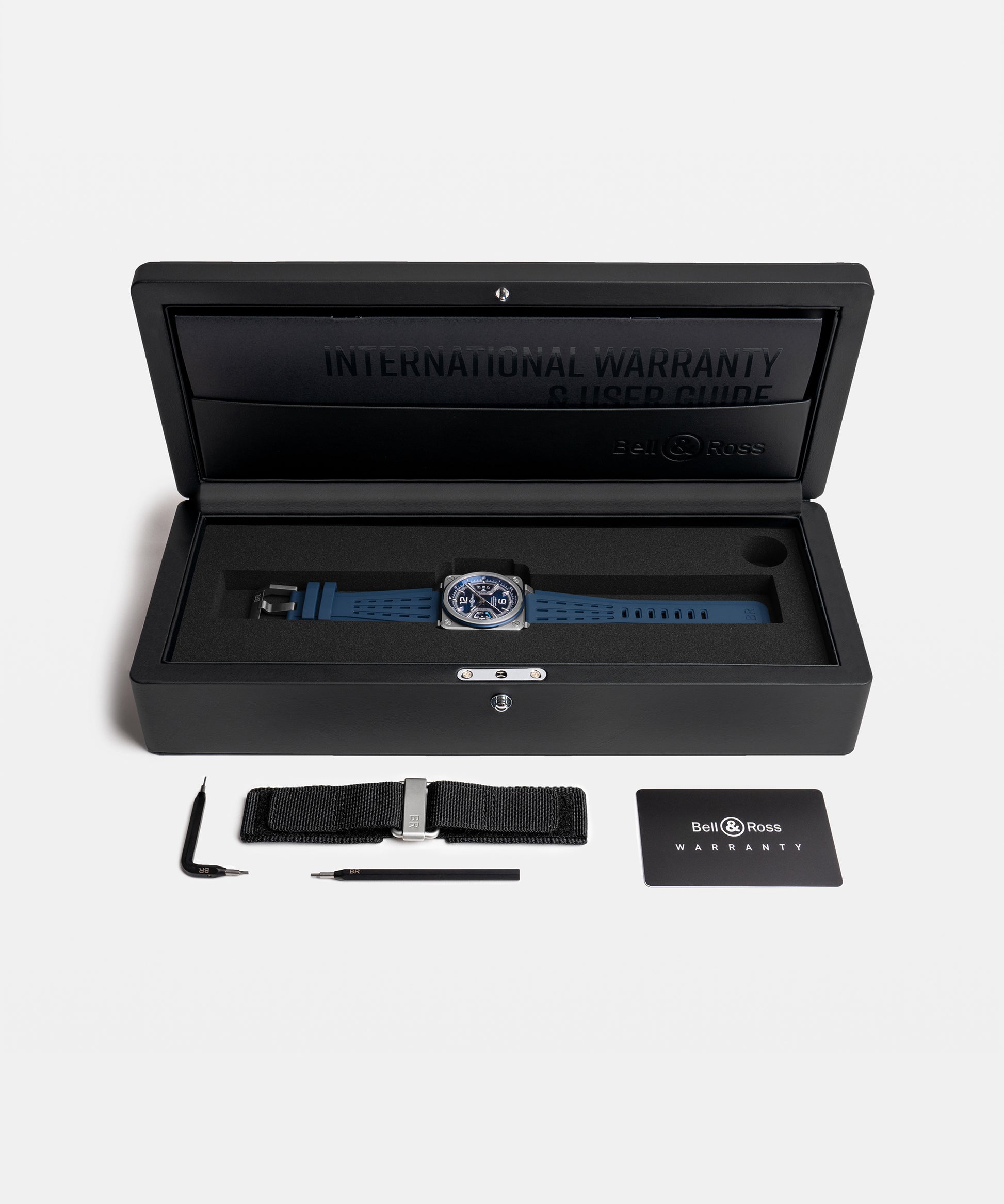Bell & Ross BR-X3 Blue Steel BRX3R-BL-TI/SRB