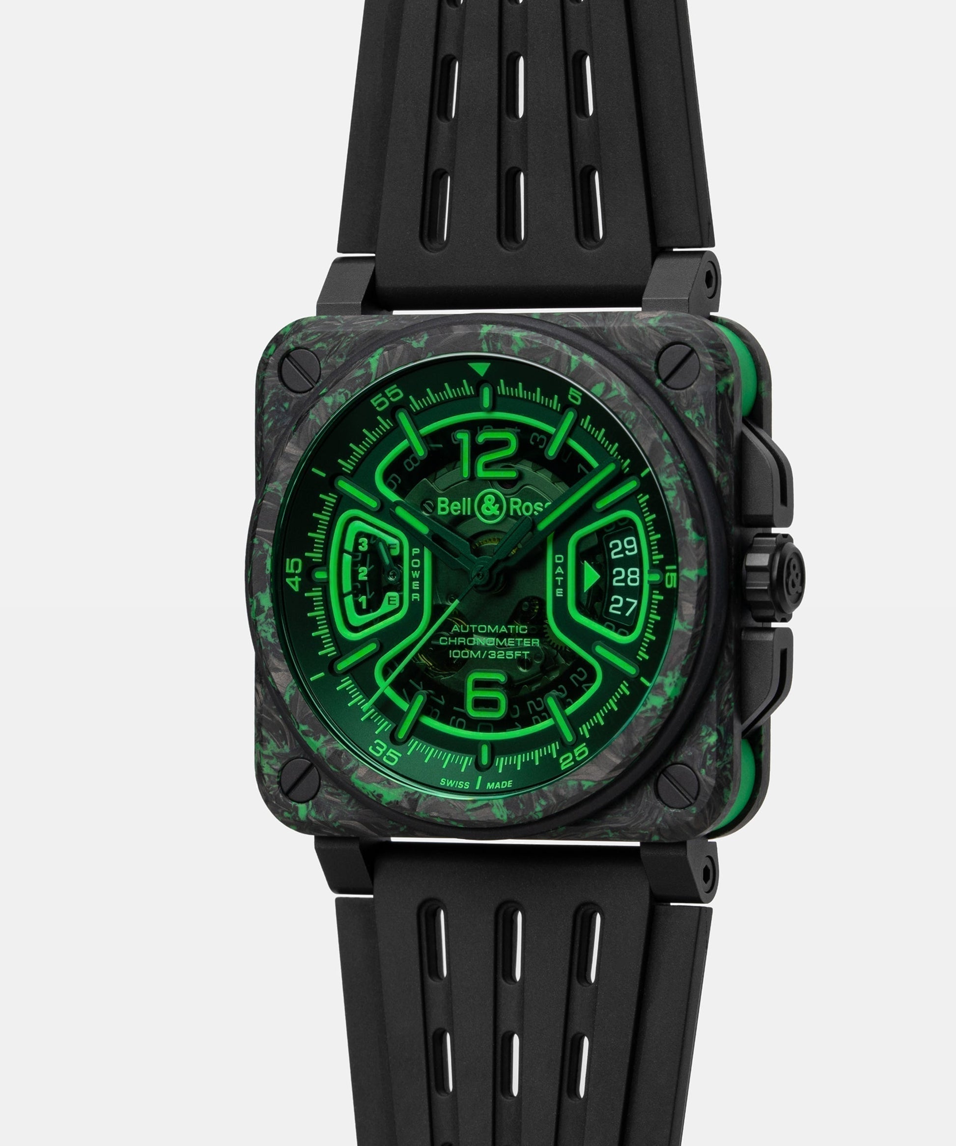 Bell & Ross BR-X3 Night Vision BRX3R-BLU-ST/SRB
