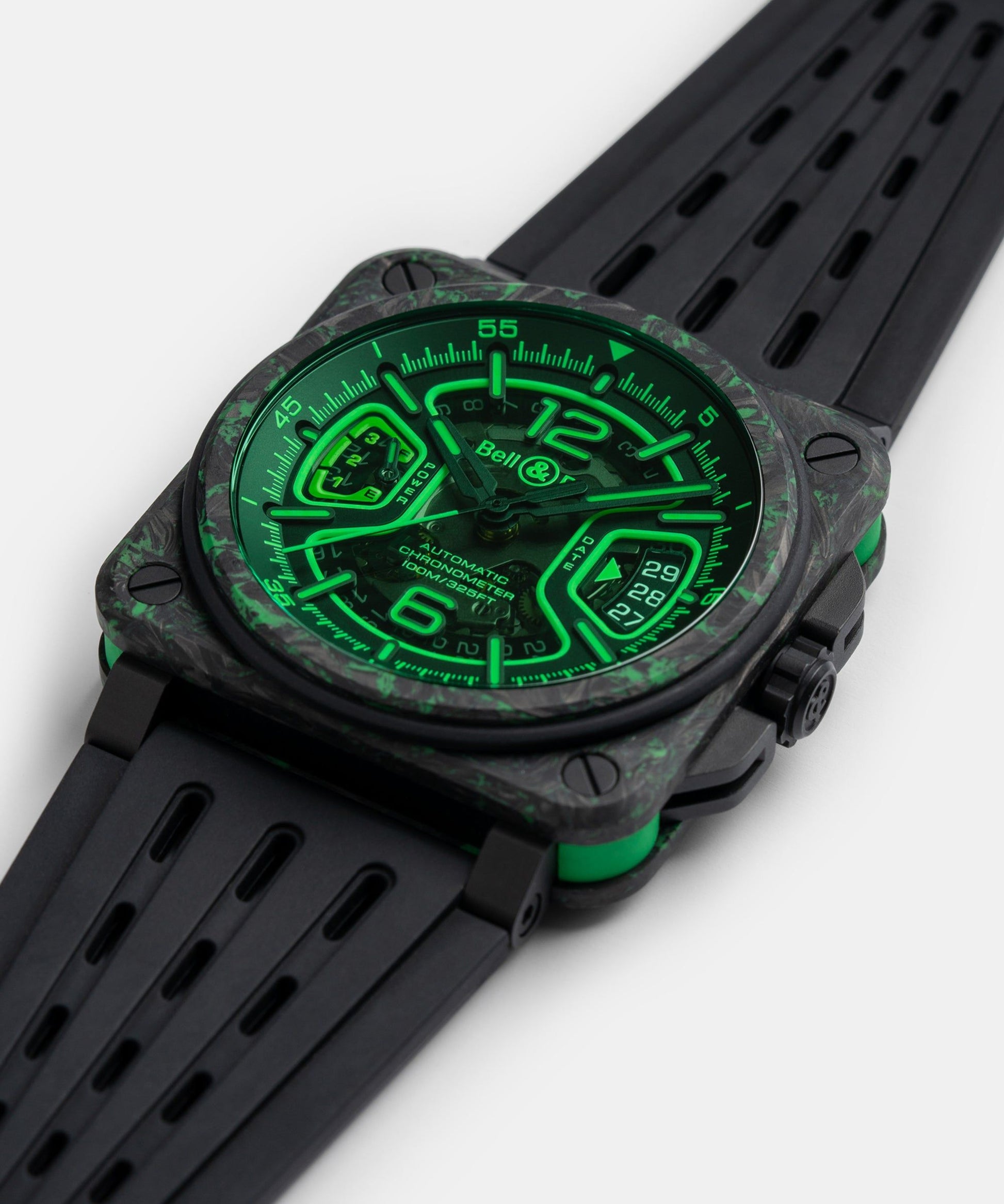 Bell & Ross BR-X3 Night Vision BRX3R-BLU-ST/SRB