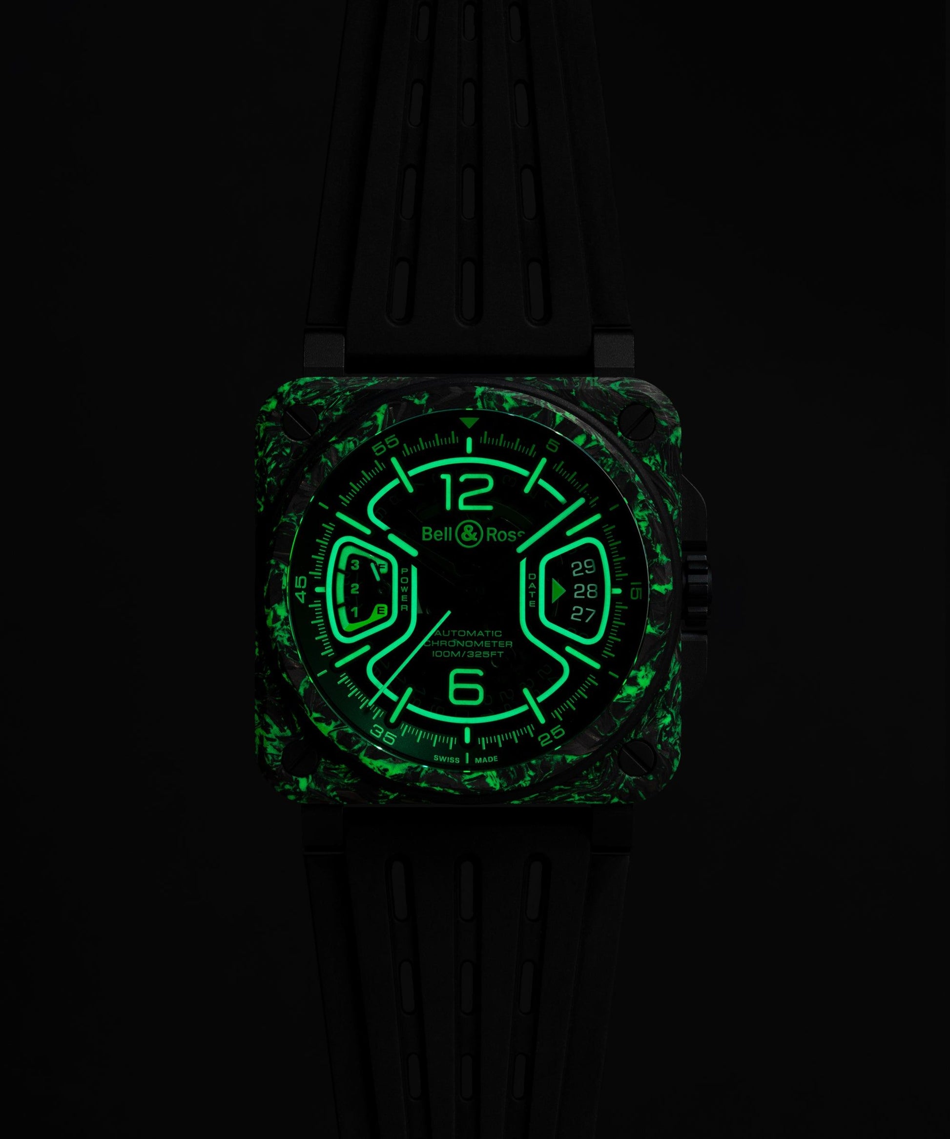 Bell & Ross BR-X3 Night Vision BRX3R-BLU-ST/SRB