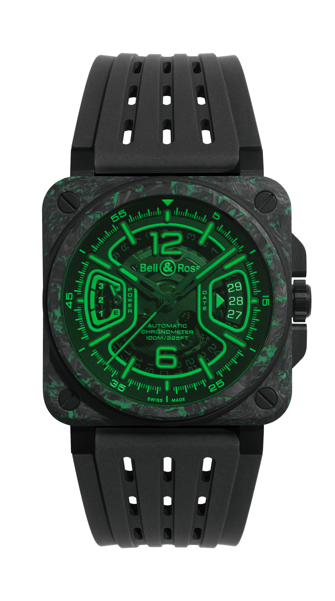 Bell & Ross BR-X3 Night Vision BRX3R-BLU-ST/SRB
