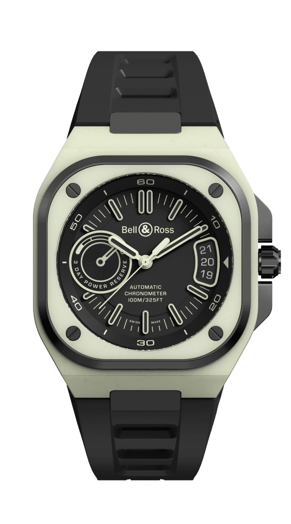 Bell & Ross BR-X5 Green Lum 41 MM BRX5R-BLUM-TC/SRB