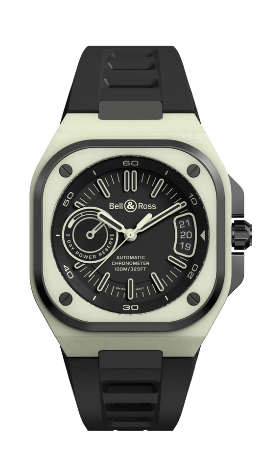 Bell & Ross BR-X5 Green Lum 41 MM BRX5R-BLUM-TC/SRB