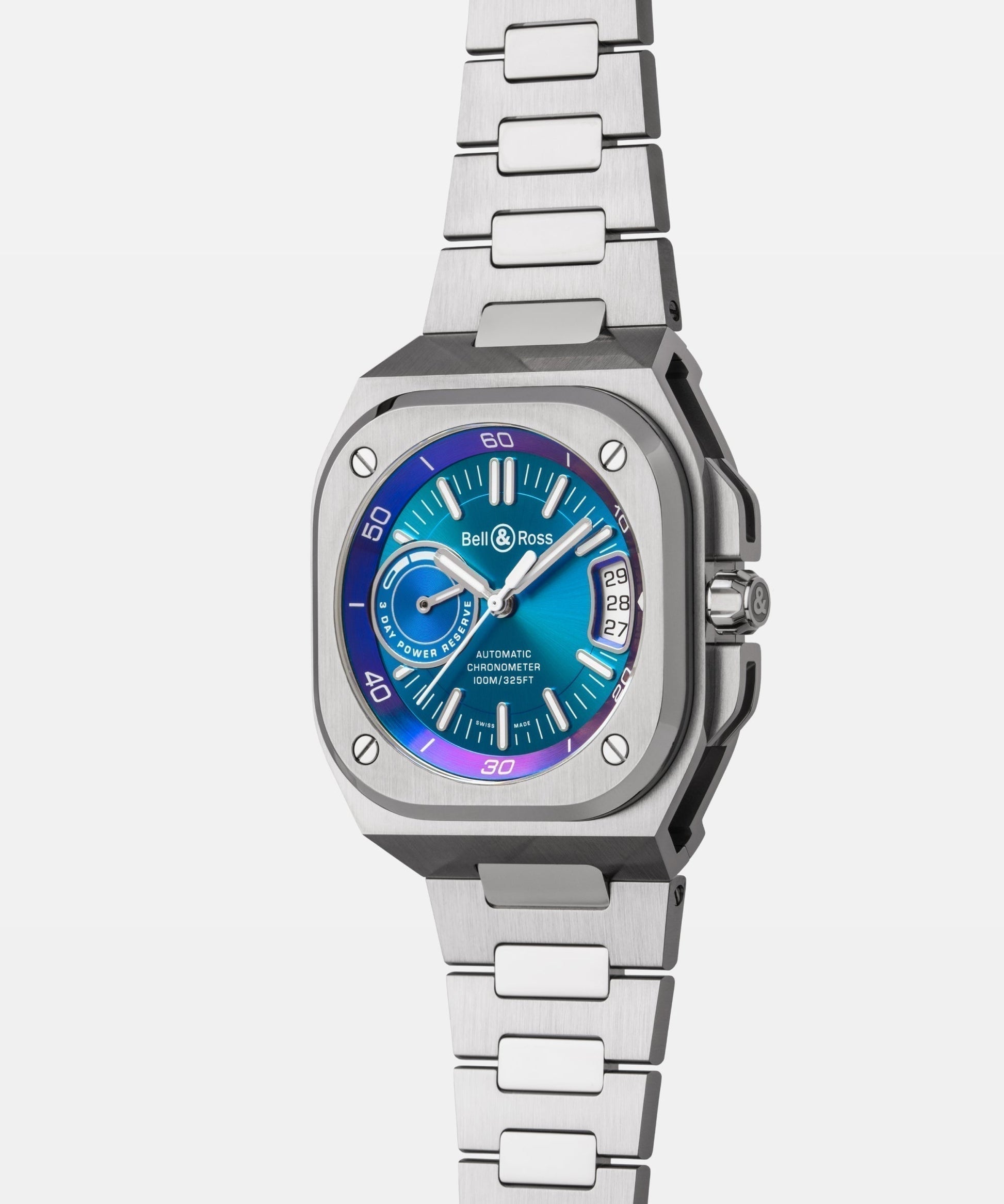 Bell & Ross BR-X5 Iridescent 41 MM BR0394-BLU-ST/SCA
