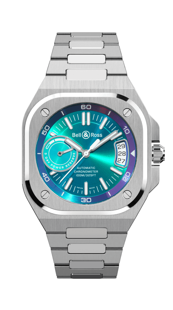 Bell & Ross BR-X5 Iridescent 41 MM BR0394-BLU-ST/SCA