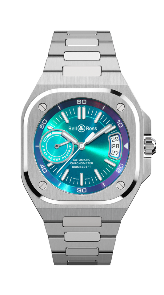 Bell & Ross BR-X5 Iridescent 41 MM BR0394-BLU-ST/SCA