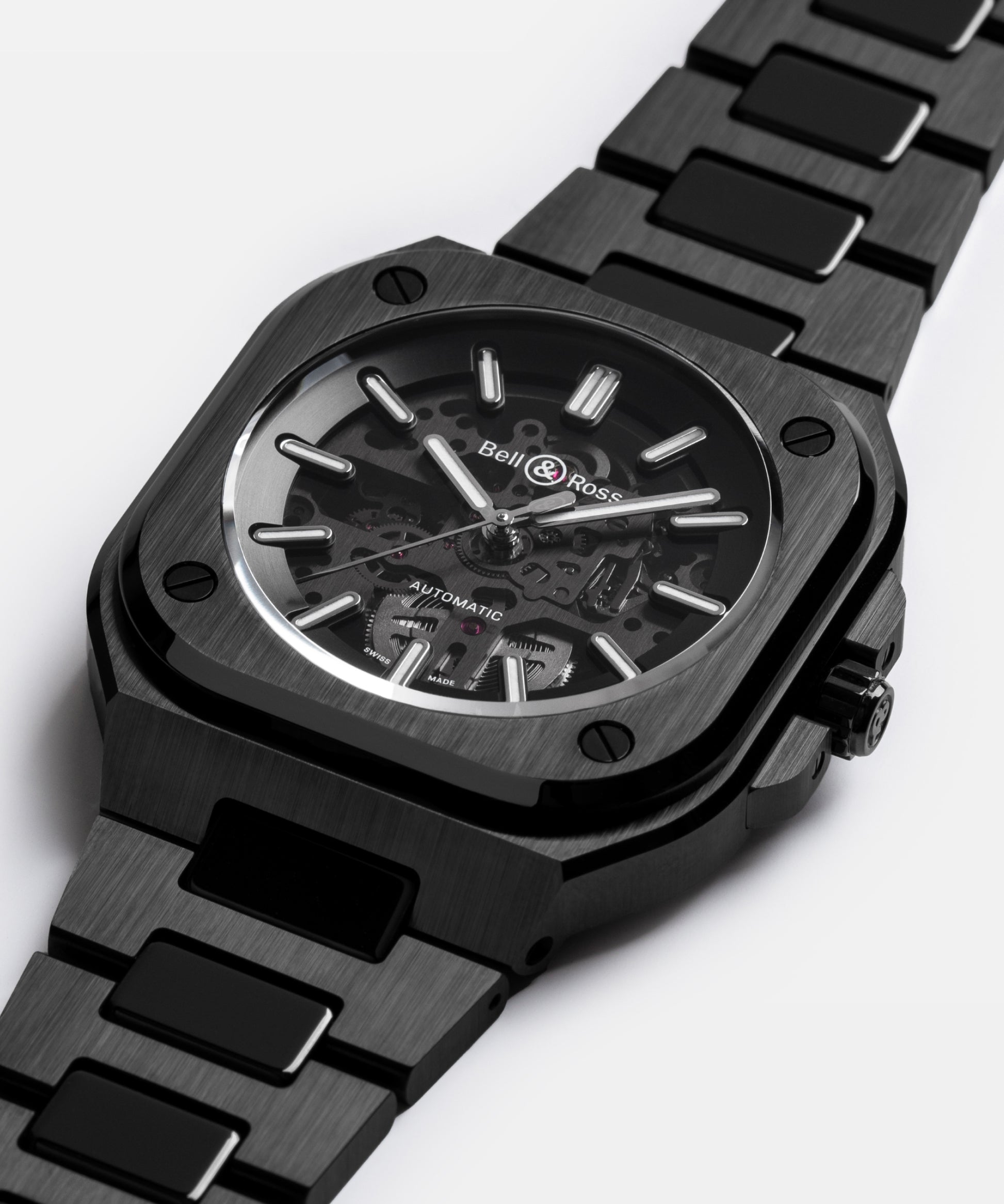 Bell & Ross BR-05 Skeleton Black Ceramic 41 MM BR05A-AB-SKST/SST