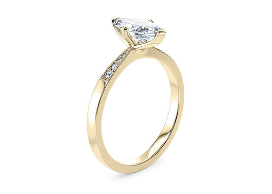 Delicacy Vintage Marquise Shape Thread Vintage 2.00 mm