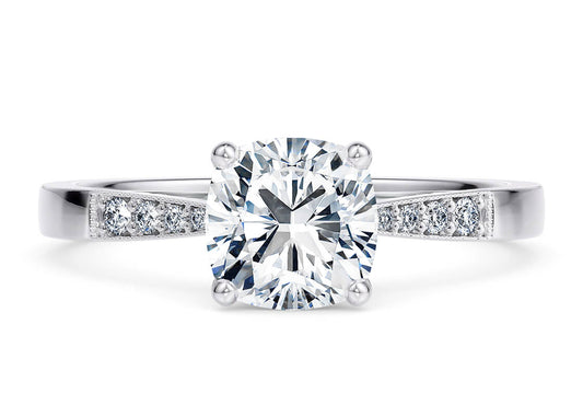 Delicacy Vintage Cushion Shape Vintage Thread 2.00 mm