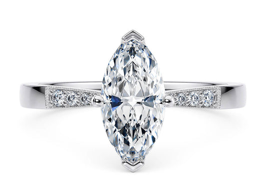 Delicacy Vintage Marquise Shape Thread Vintage 2.00 mm