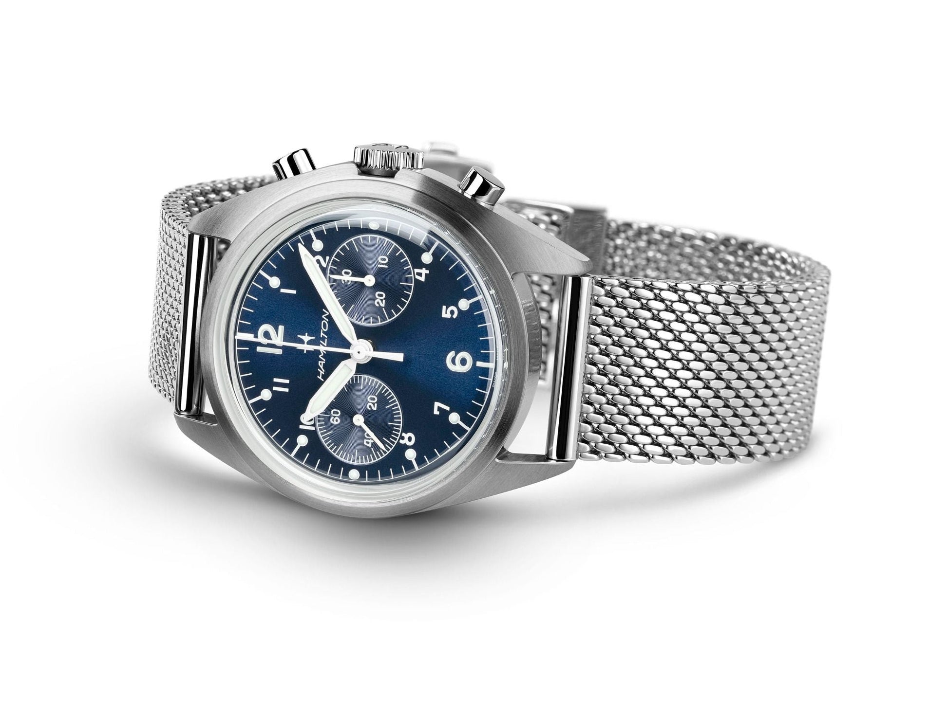Hamilton Khaki Aviation Pilot Pioneer Mechanical Chrono H76409140
