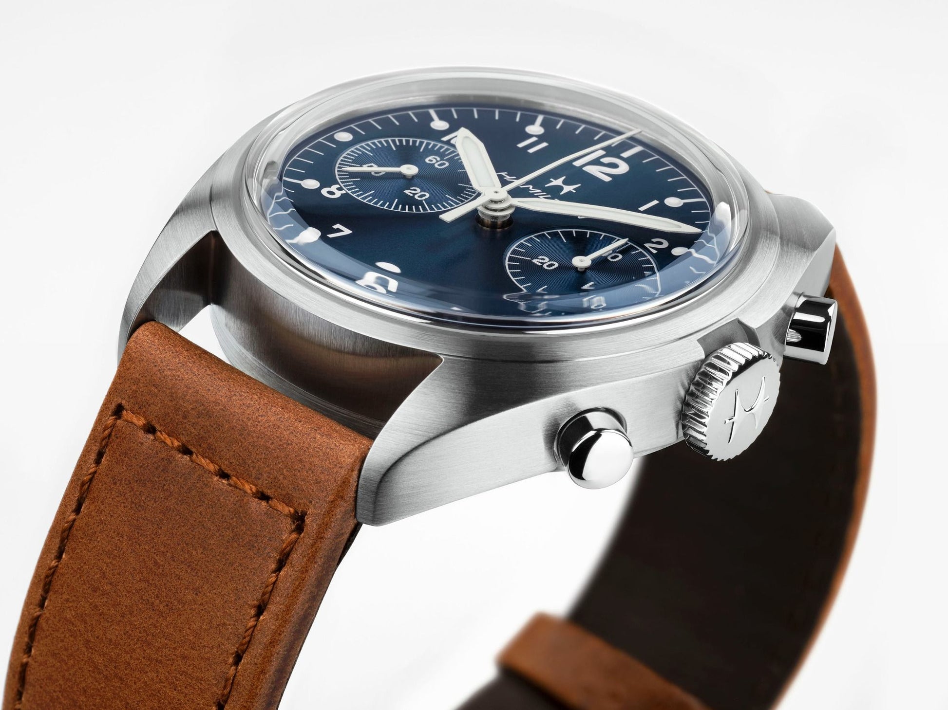 Hamilton Khaki Aviation Pilot Pioneer Mechanical Chrono H76409540