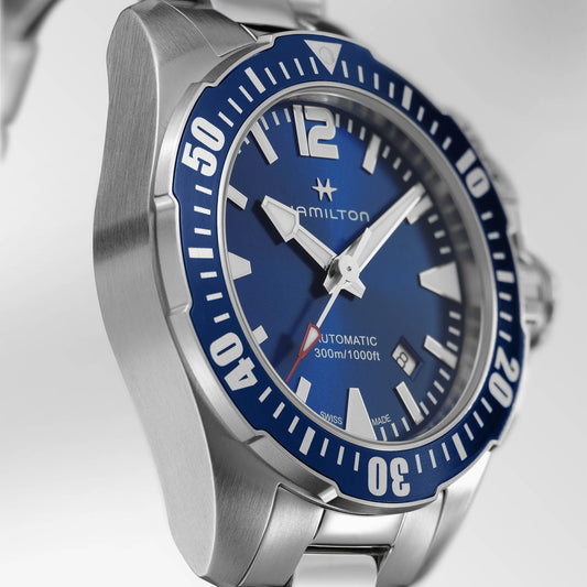 Khaki Navy Frogman Auto H77705145