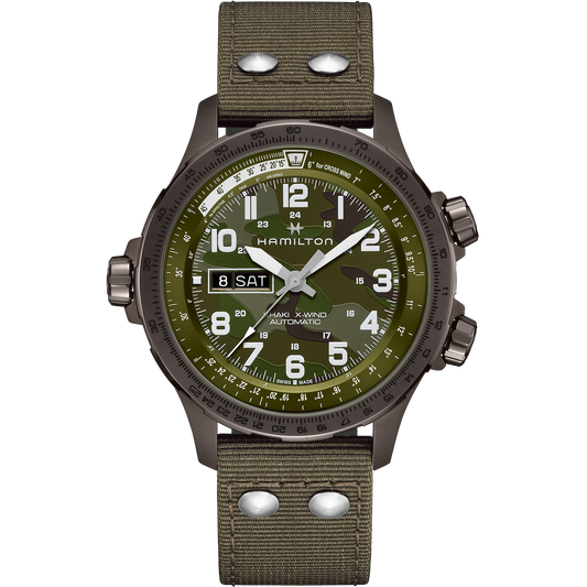 Khaki Aviation
X-Wind Day Date Auto H77775960