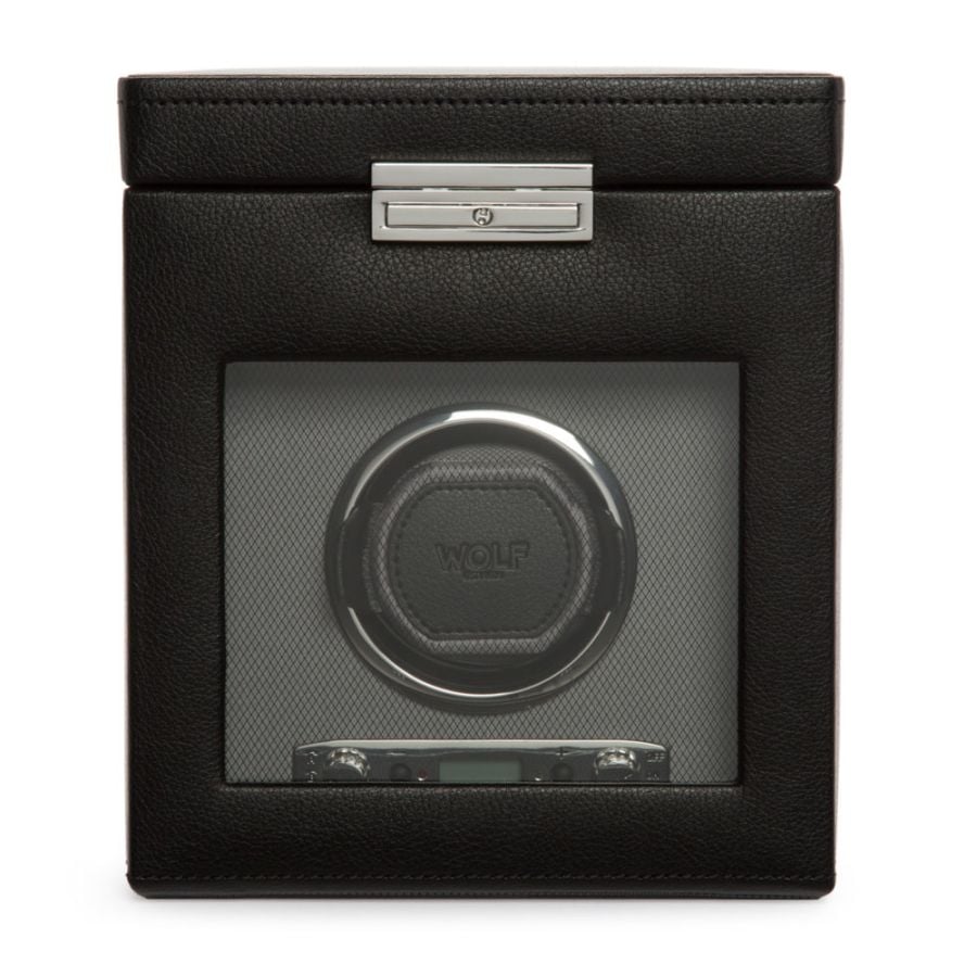 Wolf Single Watch Winder with Storage 456102