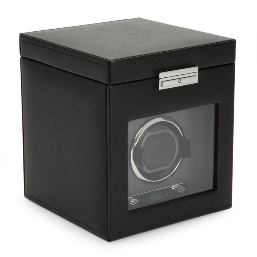 Wolf Single Watch Winder with Storage 456102