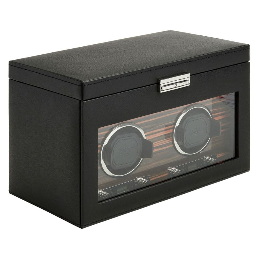 Wolf Roadster Double Watch Winder with Storage 457256