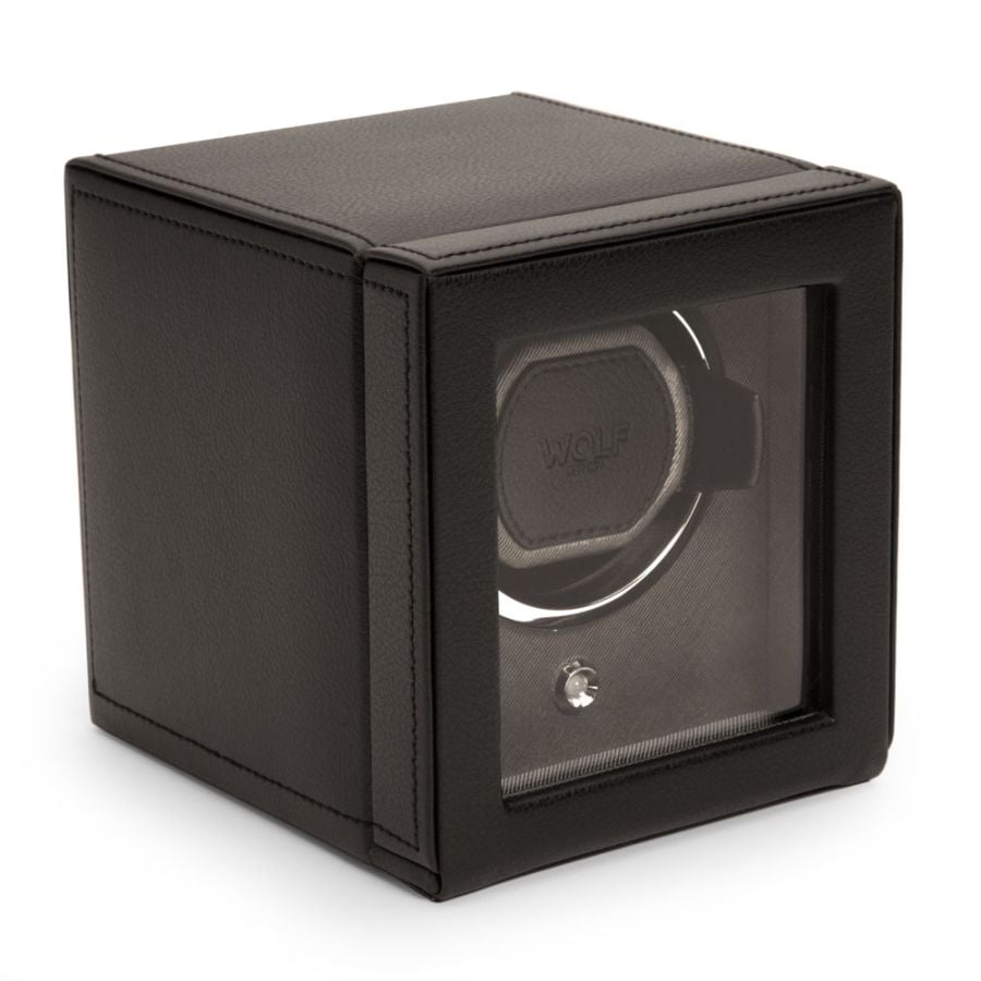 Wolf Cub Single Watch Winder with Cover 461103