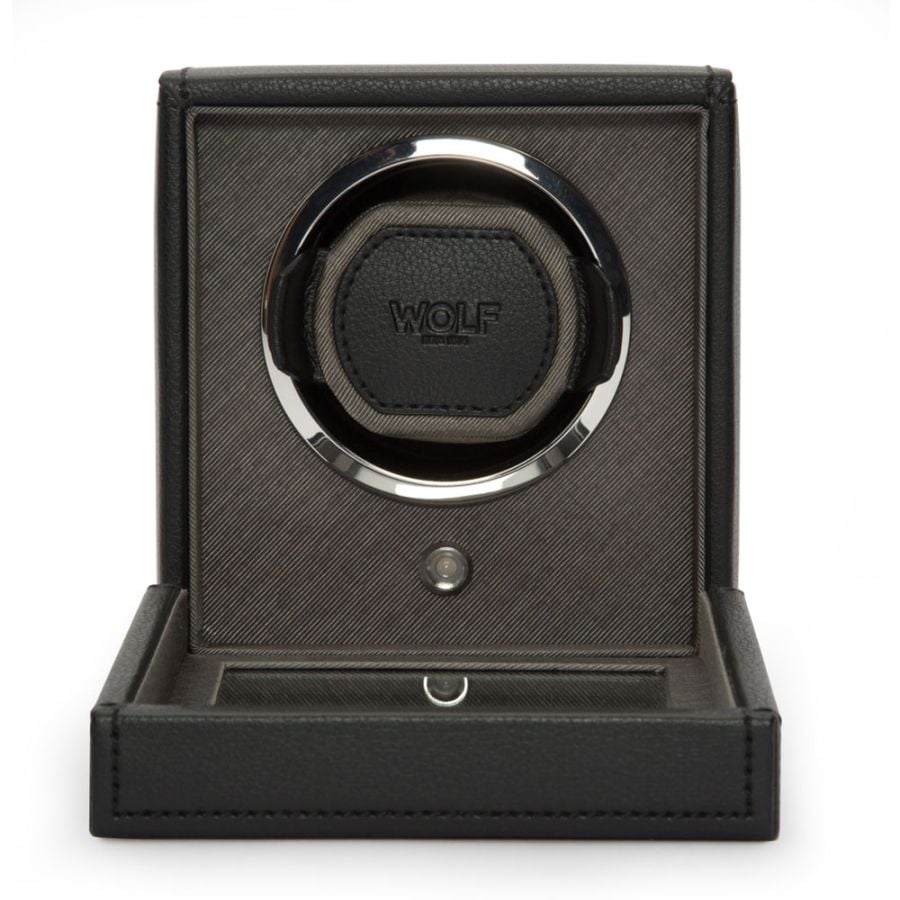 Wolf Cub Single Watch Winder with Cover 461103