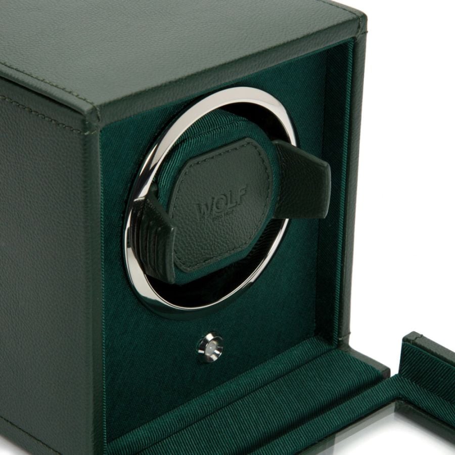 Wolf Cub Single Watch Winder with Cover 461141