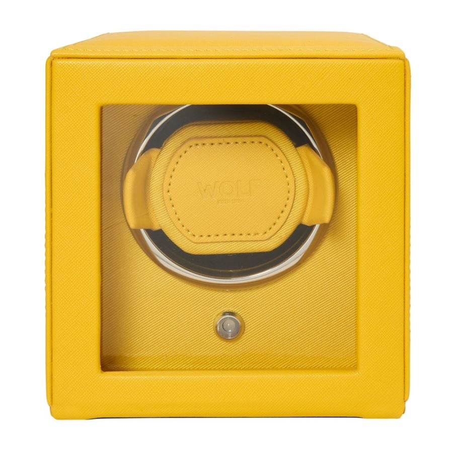 Wolf Cub Single Watch Winder with Cover 461192