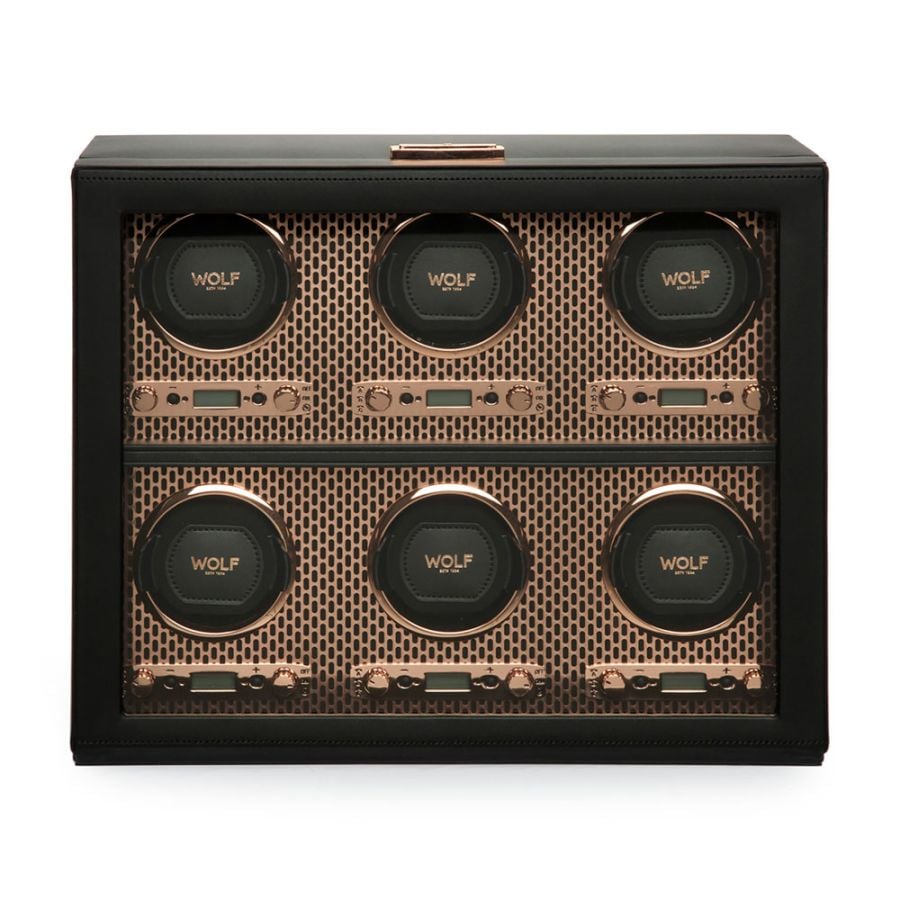 Wolf Axis 6 Piece Watch Winder 469616