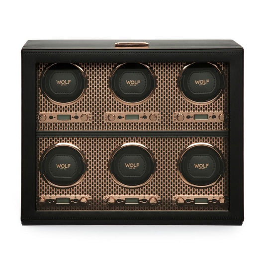 Wolf Axis 6 Piece Watch Winder 469616