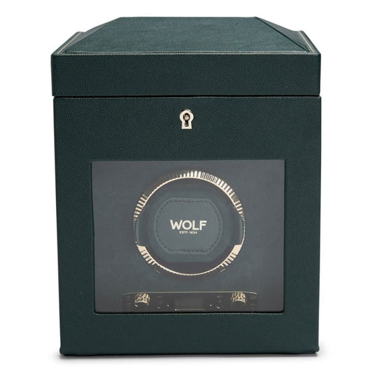 Wolf British Racing Single Watch Winder with Storage 792141
