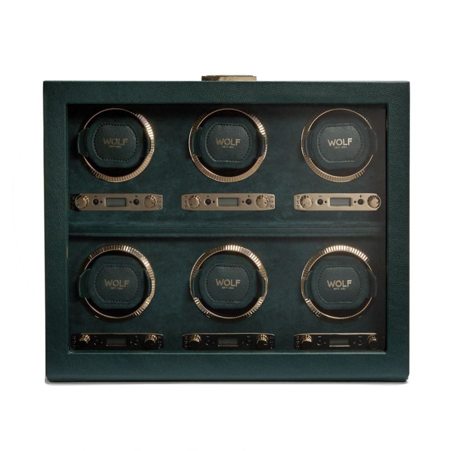 Wolf British Racing 6 Piece Watch Winder 792441