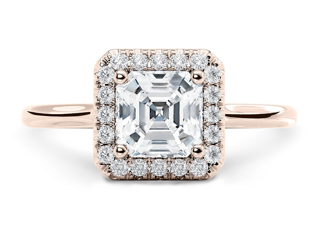 Rossetti Asscher Shape Castle Primrose 1.70 mm