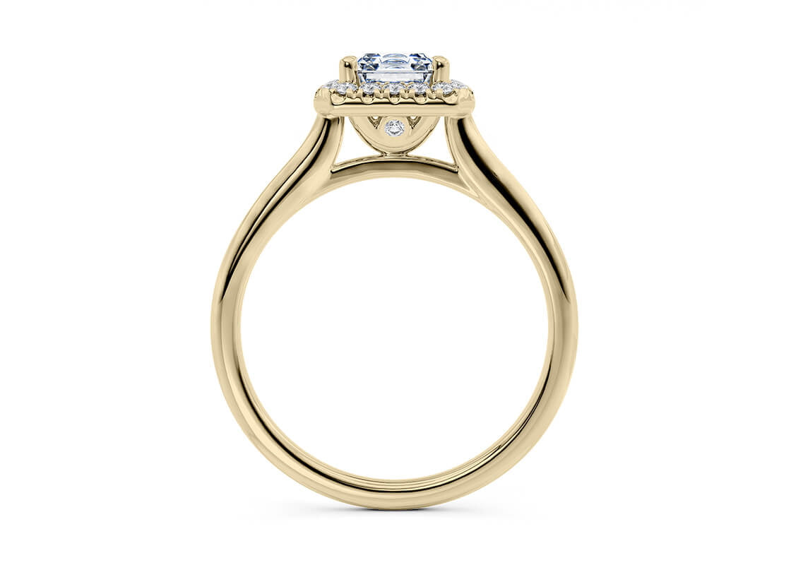 Rossetti Asscher Shape Castle Primrose 1.70 mm